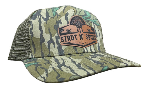 Strut N’ Spurs Mossy Oak Greenleaf Hat