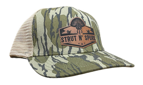 Strut N’ Spurs Mossy Oak Bottomland Hat